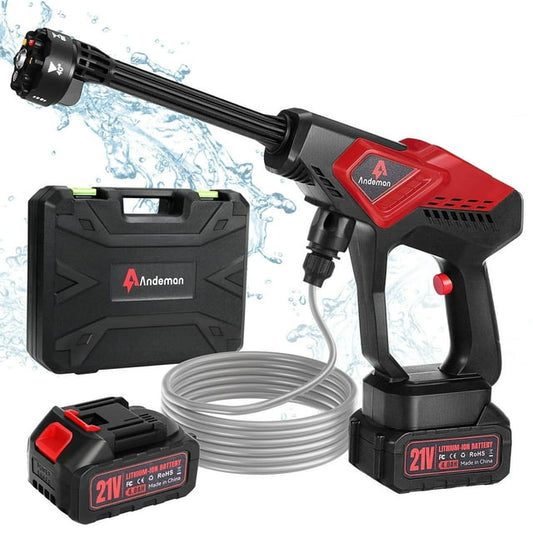 Audew Andeman 600PSI Cordless Pressure Washer Pro - 4.0Ah Battery ，6-in-1 Multipurpose Cleaner